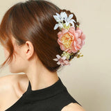 Large Flower Hair Clip for Thick Hair Women Hair Accessories