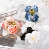 Cloth Rose Flower Hair Claw Women Hair Clip Crab Clamp Headwear
