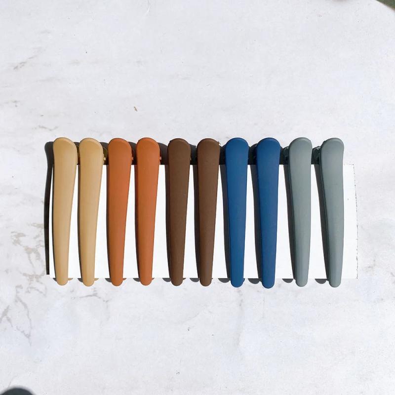 10pcs Morandi Tones Girls Hairpins Set Wash Face Bangs Clips Hair Accessories