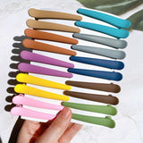 10pcs Morandi Tones Girls Hairpins Set Wash Face Bangs Clips Hair Accessories