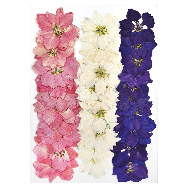 Flower Dry Plants Aromatherapy Candle Resin Pendant Jewelry DIY