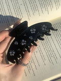Zircon Butterfly Hair Clip Claw Acetate Shark Barrette Clamp