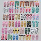 30pcs Cartoon Animal Fruit Hairpins Girls Sweet Hair Decorate Metal Hair Clip