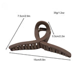 Oversized Hair Clip Hair Grip Clip Female Hair Claw Summer Ponytail Bath