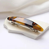 French Hairclips Barrettes Acetate Hair Accessories Side Clip Non-slip Headwear