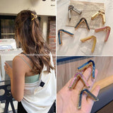 Geometric Hair Clip Women Hair Claw Hair Barrettes Hair Accessories