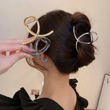 Geometric Ponytail Claw Clip WOMAN HAIR CLIP