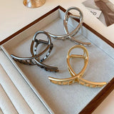 Geometric Ponytail Claw Clip WOMAN HAIR CLIP