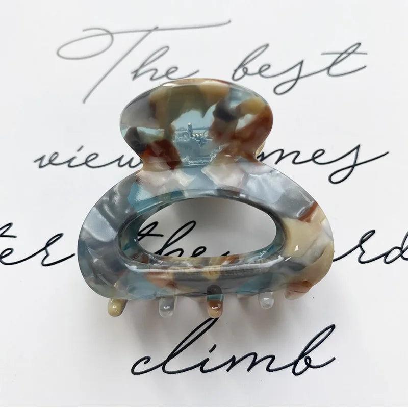 Leopard Hair Clip for Women Girls Hair Claw Barrettes