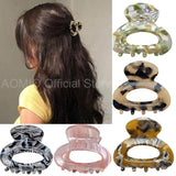 Leopard Hair Clip for Women Girls Hair Claw Barrettes