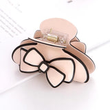 Acetate Camellia Hair Claw Clip for Women Girl French Head Accessories