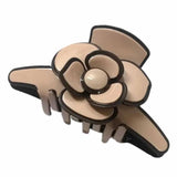 Acetate Camellia Hair Claw Clip for Women Girl French Head Accessories