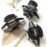 Acetate Camellia Hair Claw Clip for Women Girl French Head Accessories