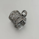 Metal Hair Claw for High Ponytail, Advanced Hairpin Clip