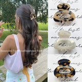 Geometric Hair Claw Clamps for Women