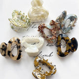Geometric Hair Claw Clamps for Women