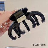 Acrylic Hair Clips Women Ponytail Holder Hairpins Hairgrips Barrette