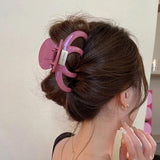 Acrylic Hair Clips Women Ponytail Holder Hairpins Hairgrips Barrette