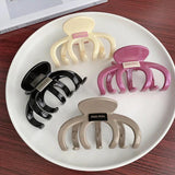 Acrylic Hair Clips Women Ponytail Holder Hairpins Hairgrips Barrette