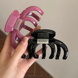 Acrylic Hair Clips Women Ponytail Holder Hairpins Hairgrips Barrette