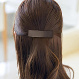 Rectangular Barettes Clip Acetate Sheet Spring Clip Hair Accessories