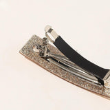 Rectangular Barettes Clip Acetate Sheet Spring Clip Hair Accessories