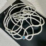 Sexy Pearl Beaded Body Jewelry Waist Chain Women's Chest Chain