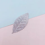 50pcs Silver Leaf Wedding Party Decor DIY Garland Wreath Accessories