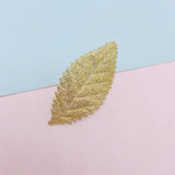 50pcs Silver Leaf Wedding Party Decor DIY Garland Wreath Accessories