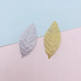 50pcs Silver Leaf Wedding Party Decor DIY Garland Wreath Accessories