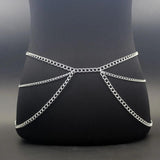 Sexy Aluminum Chain Waist Chain Women Bikini Beach Body Jewellery Belt Chain