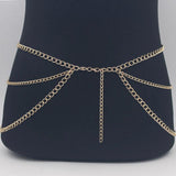 Sexy Aluminum Chain Waist Chain Women Bikini Beach Body Jewellery Belt Chain