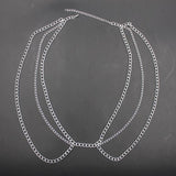 Sexy Aluminum Chain Waist Chain Women Bikini Beach Body Jewellery Belt Chain