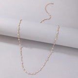 Tocona Colorful Beaded Waist Chain Eyes Hollow Body Jewelry for Women