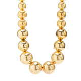 Big Ball Beads Choker Necklace Punk Hip Hop Chain Party Jewelry