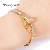 Adjustable Rope Chain 18K Plated Bracelet Accessories