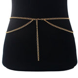 Bohemian Metal Tassel Waist Chain Body Chain Dress Accessories