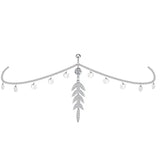 Sexy Navel Piercing with Waist Chain Drop Pendant