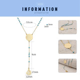 N314 Stainless Steel Muslim Arabic Pendant Necklace Rosary
