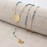 N314 Stainless Steel Muslim Arabic Pendant Necklace Rosary