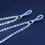 Red Rhinestone Nipple Chain Body Jewelry Couple Gift Crystal Body Chain