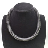 Rubber Winding Collar Choker Necklace For Women