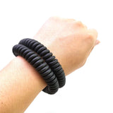 Rubber Winding Collar Choker Necklace For Women