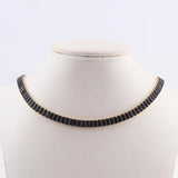 Bling CZ Choker Tennis Chain Necklace Women Jewelry