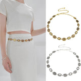 Gold Tone Vintage Waist Chain Belt Body Chain Jewelry
