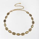 Gold Tone Vintage Waist Chain Belt Body Chain Jewelry