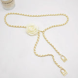 Flower Weaving Waist Chain Women's Belt