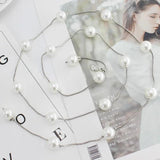 Women's Pearl Belt Slim Waist Chain Dress Accessories
