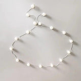 Women's Pearl Belt Slim Waist Chain Dress Accessories
