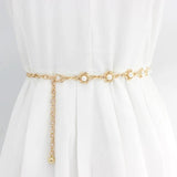 Waist Chain Ladies Dress Suit Hollow Decorative Belt Sweater Chain Waist Belts